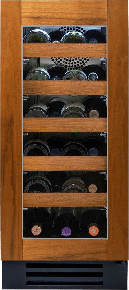 True 15 Inch Outdoor Wine Cabinet with Panel Ready Glass Door