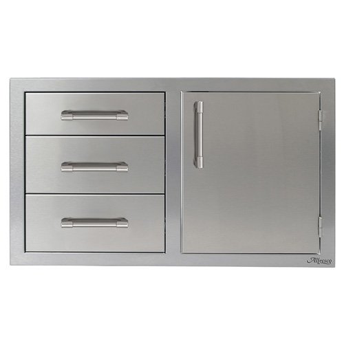 Alfresco 42 Inch Door Drawer Combo