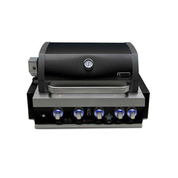 Mont Alpi 32" Black Stainless Steel Built in Grill