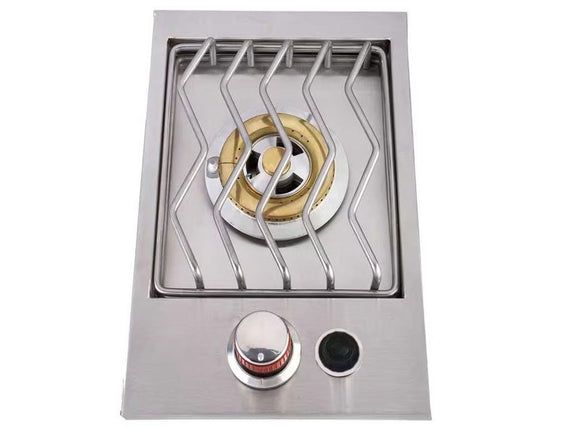 Sunstone 13 Inch Drop-In Single Side Burner – Outdoor Kitchen