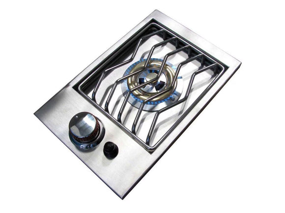 Sunstone 13 Inch Drop-In Single Side Burner – Outdoor Kitchen