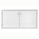 TrueFlame 36 Inch 2-Drawer Dry Storage Pantry & Enclosed Cabinet Combo