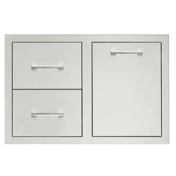 TrueFlame 33" 2-Drawer & Access Door Combo