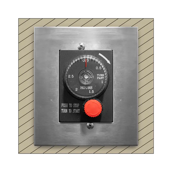 TrueFlame Locking Cabinet to house ESTOP1-0H Timer