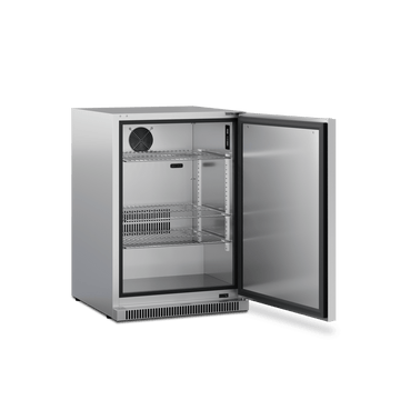 Dometic 24 Inch Outdoor Refrigerator with Solid Door and Lock