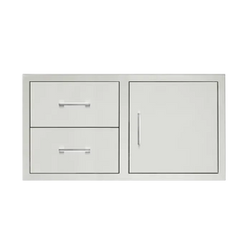 TrueFlame 42 Inch 2-Drawer & Access Door Combo