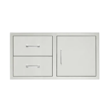 TrueFlame 42 Inch 2-Drawer & Access Door Combo