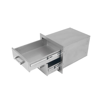 Alfresco 17-Inch Two-Tier Storage Drawers