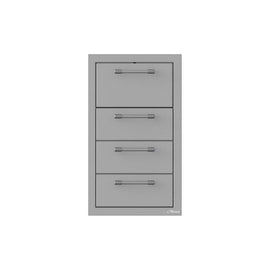 Alfresco 17-Inch Triple Drawer and Towel Holder Combo