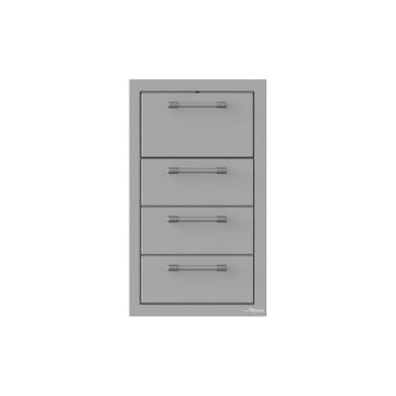 Alfresco 17-Inch Triple Drawer and Towel Holder Combo