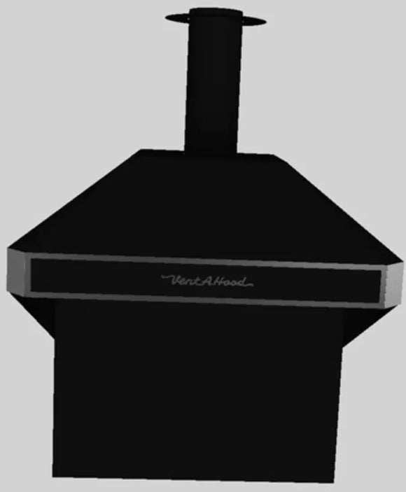 Vent A Hood 36 Inch 300 CFM Retro Style Range Hood