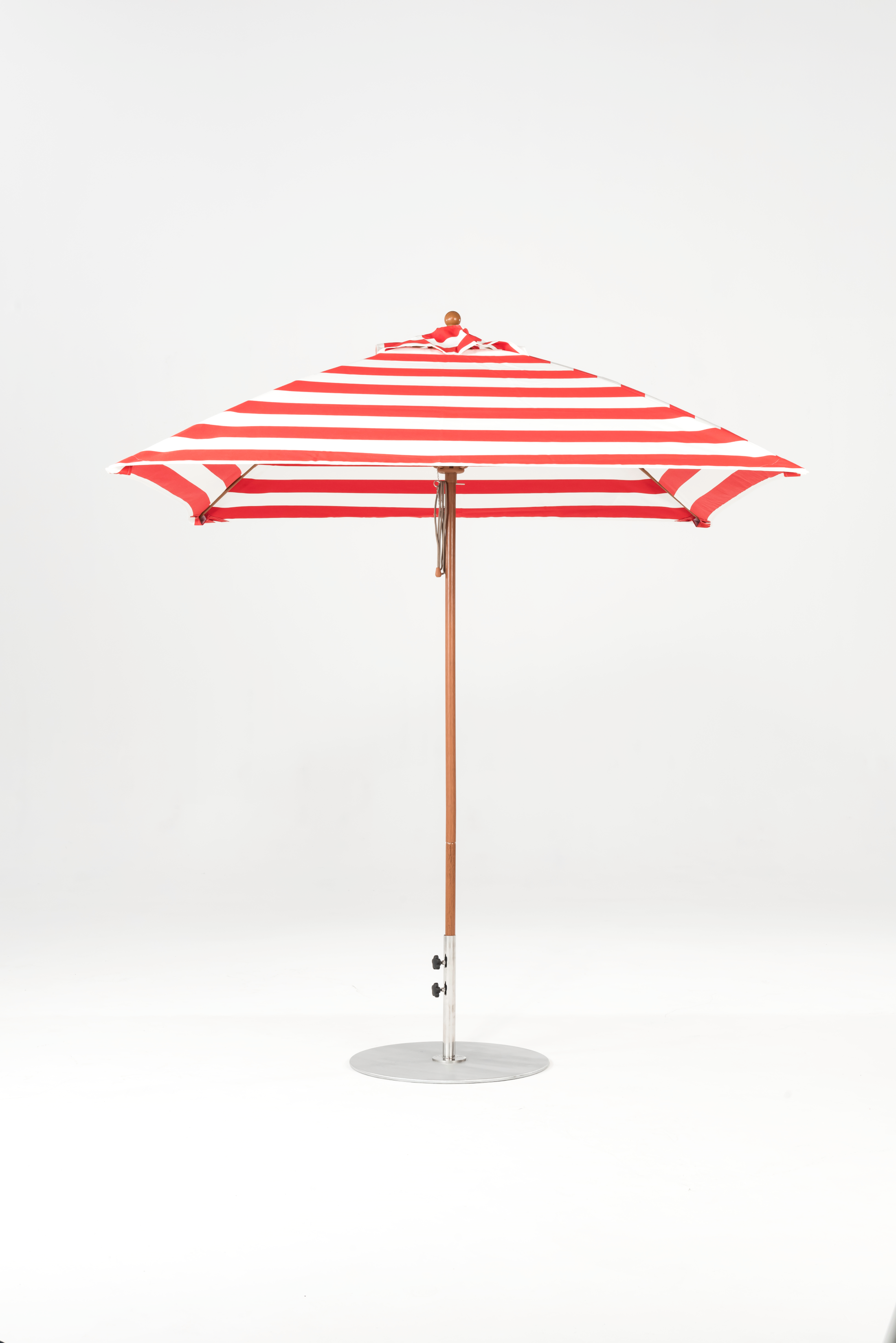 464FM-SQ-012 Red Stripe-Golden Oak