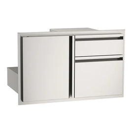American Outdoor Grill Door w/ Double Drawer