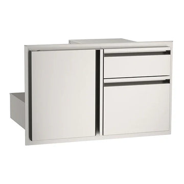 American Outdoor Grill Door w/ Double Drawer