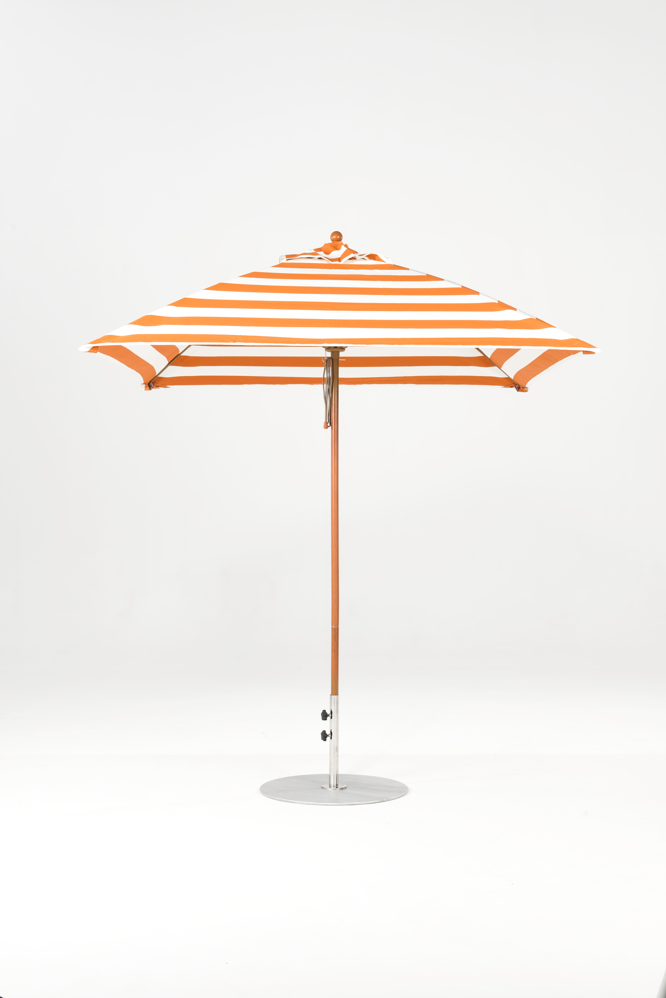 464FM-SQ-005 Orange Stripe-Golden Oak
