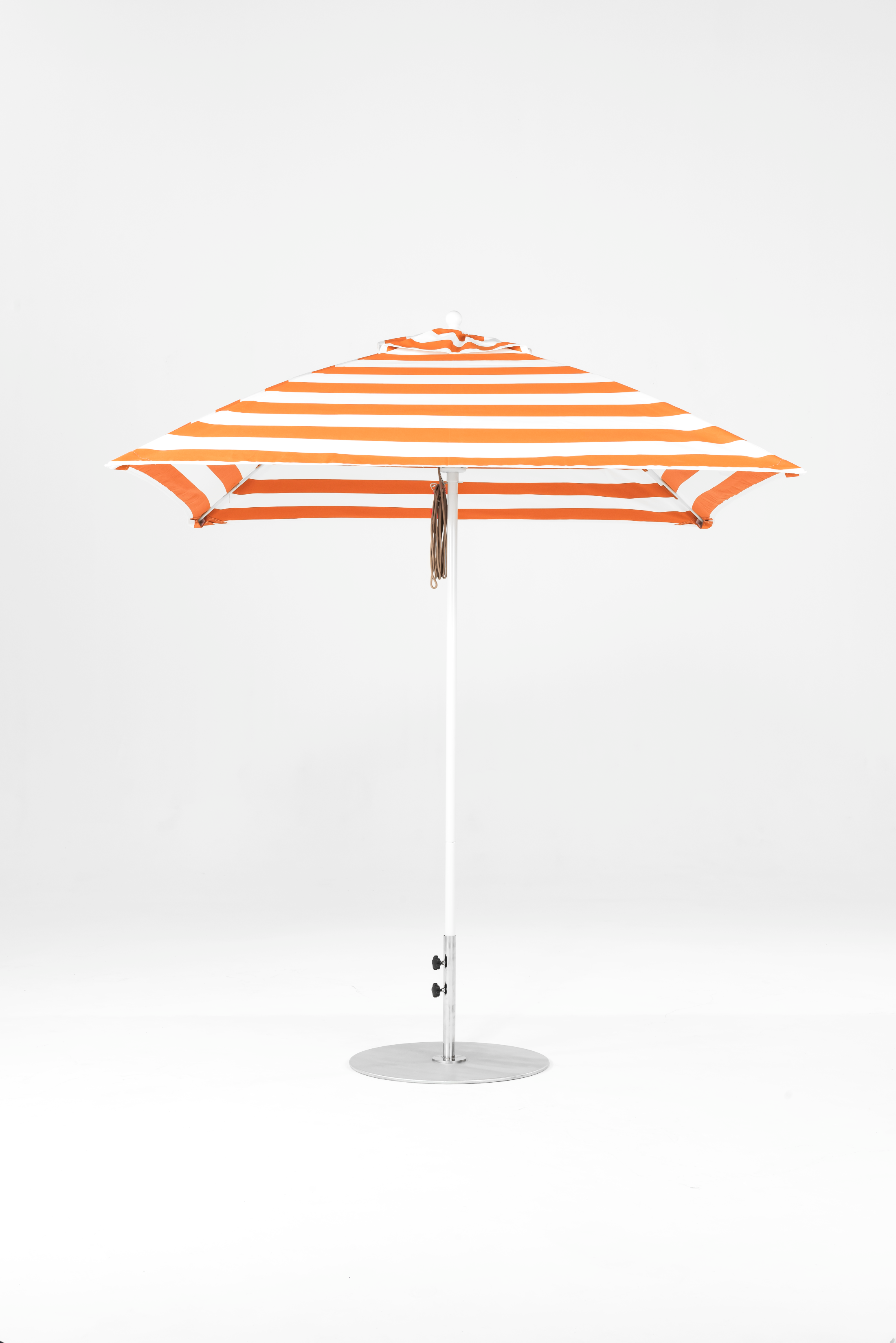 464FM-SQ-005 Orange Stripe-Alpine White