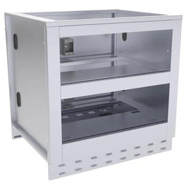 Sunstone Outdoor Kitchen 34" Stainless Steel Double Warming Drawer Cabinet