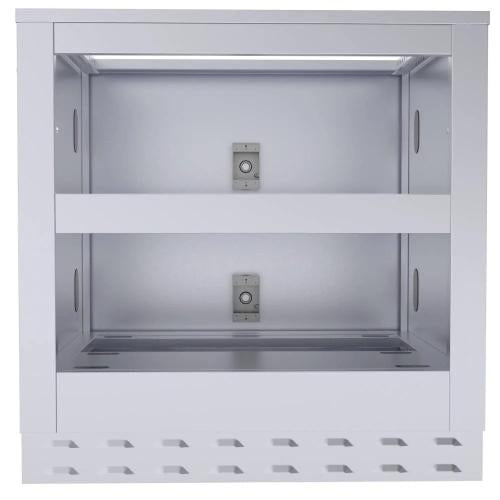 Sunstone Outdoor Kitchen 34" Stainless Steel Double Warming Drawer Cabinet