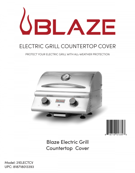 Blaze Electric Grill Countertop Cover