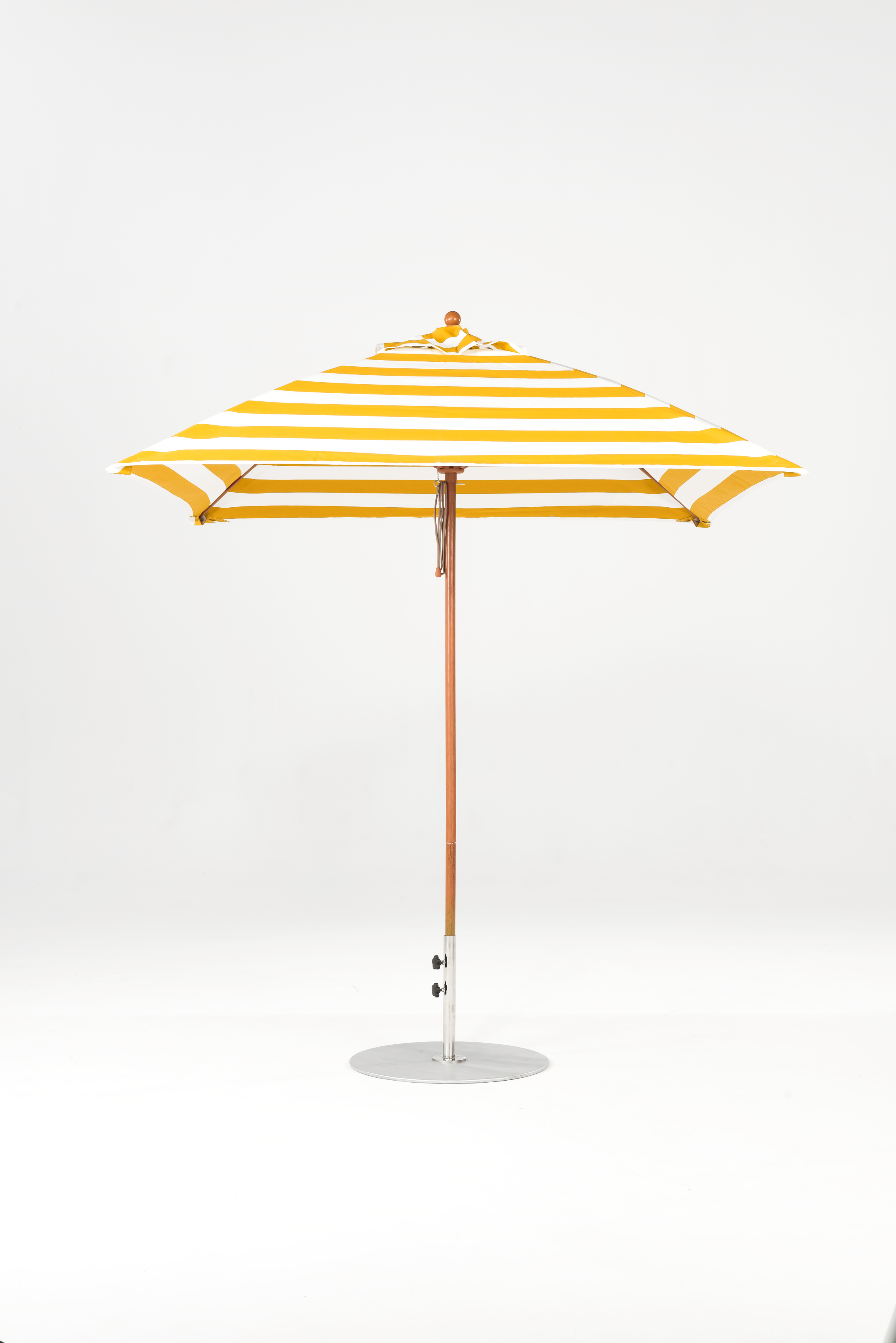 464FM-SQ-055 Yellow Stripe-Golden Oak
