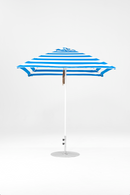 464FM-SQ-016 Blue Stripe-Alpine White