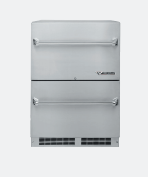 Twin Eagles 24 Inch Outdoor Refrigerator with Drawers