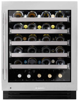 True 24 Inch Outdoor ADA Wine Cabinet with Glass Door