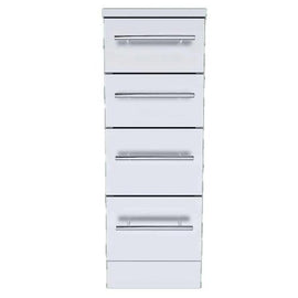 Sunstone 12" Stainless Steel Four-Drawer BBQ Island Base Cabinet