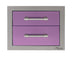 Alfresco 17-Inch Two-Tier Storage Drawers