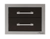 Alfresco 17-Inch Two-Tier Storage Drawers