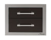 Alfresco 17-Inch Two-Tier Storage Drawers