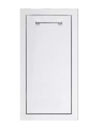 TrueFlame TF-TD1-14-A narrow trash drawer — manufacturer front view