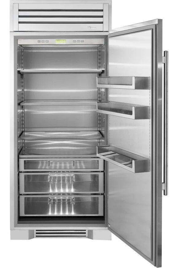 True 36 Inch Indoor Refrigerator with Solid Door