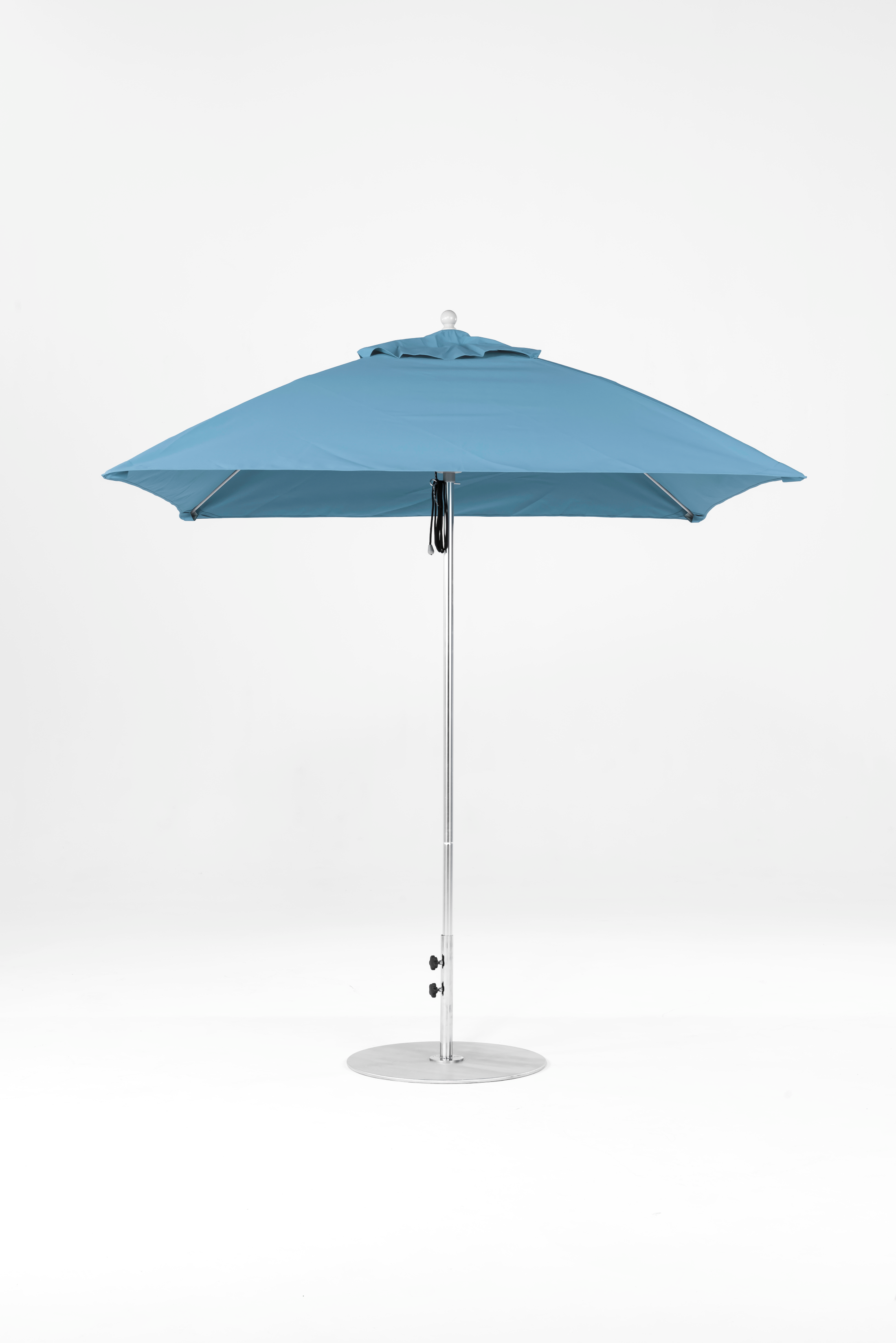 464FM-SQ-R169 Steel Blue-Brushed Silver