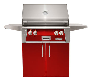 Alfresco ALXE 30-Inch Freestanding Grill With Rotisserie