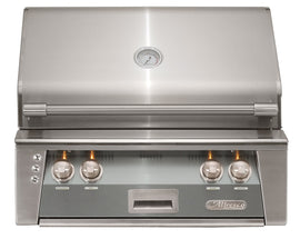 Alfresco ALXE 30-Inch Built-In Grill With Rotisserie