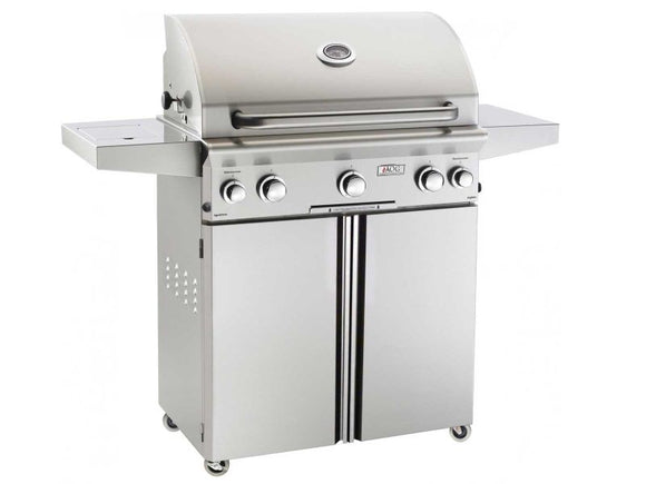 American Outdoor Grill L-Series 30-Inch 3-Burner Gas Grill with Backburner, Rotisserie & Single Side Burner