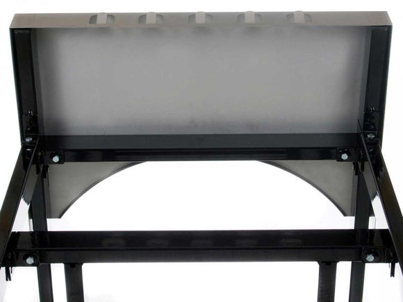 Primo Steel Cart With Stainless Steel Side Tables For XXL Charcoal Grills