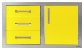 Alfresco 32 Inch Access Door & Drawers Combo