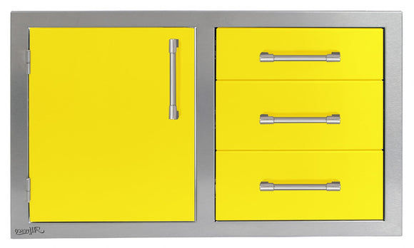 Alfresco 42 Inch Door Drawer Combo