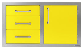 Alfresco 42 Inch Door Drawer Combo