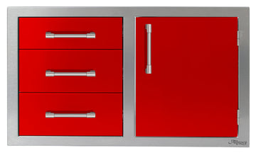 Alfresco 32 Inch Access Door & Drawers Combo