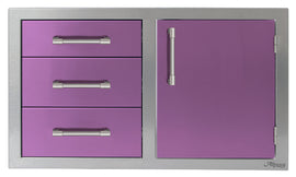 Alfresco 32 Inch Access Door & Drawers Combo