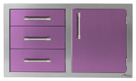 Alfresco 42 Inch Door Drawer Combo