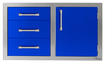 Alfresco 32 Inch Access Door & Drawers Combo