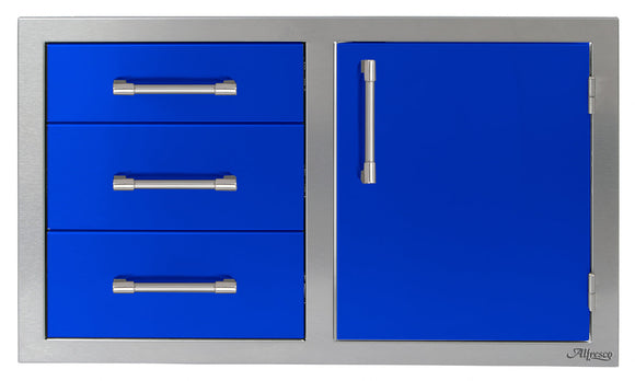 Alfresco 32 Inch Access Door & Drawers Combo