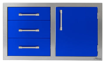 Alfresco 42 Inch Door Drawer Combo