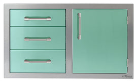 Alfresco 32 Inch Access Door & Drawers Combo
