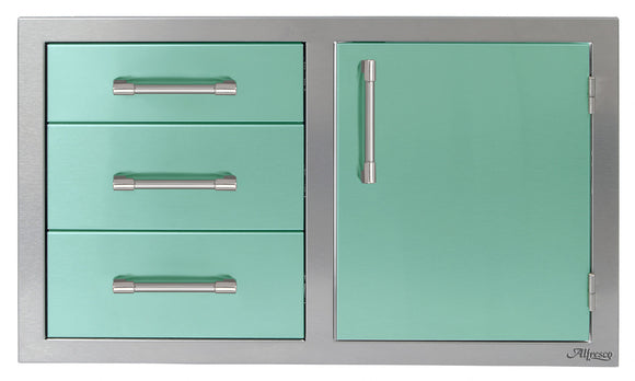 Alfresco 32 Inch Access Door & Drawers Combo