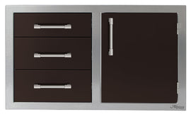 Alfresco 32 Inch Access Door & Drawers Combo